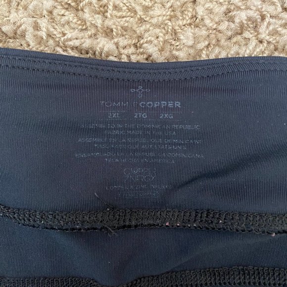 Black Tommie Copper Athletic Leggings - Picture 5 of 5